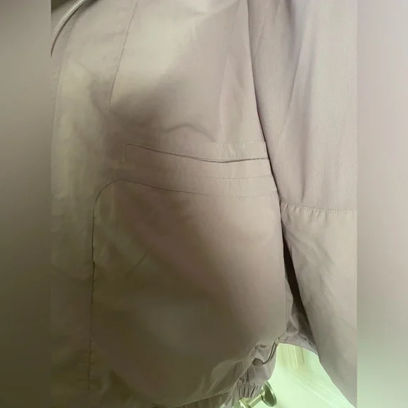 Lululemon Women’s Always Effortless Jacket Zip Up AEJ Dusty Rose Size 12 - Picture 7 of 12